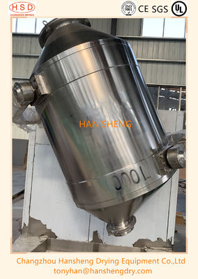 malaxeur de granule tridimensionnel de 1000l solides solubles