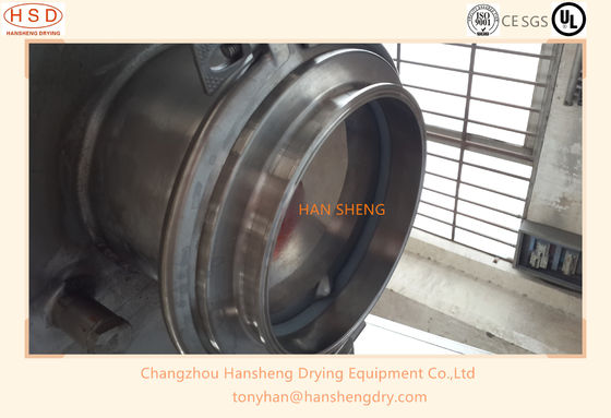 Tambour sécheur de vide du chauffage au mazout de conduction de HSD 1500L