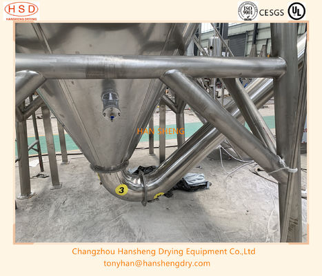 Dessiccateur de jet centrifuge de séchage rapide du taux LPG50
