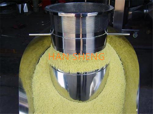 Machine rotatoire de granule de nitrate de calcium