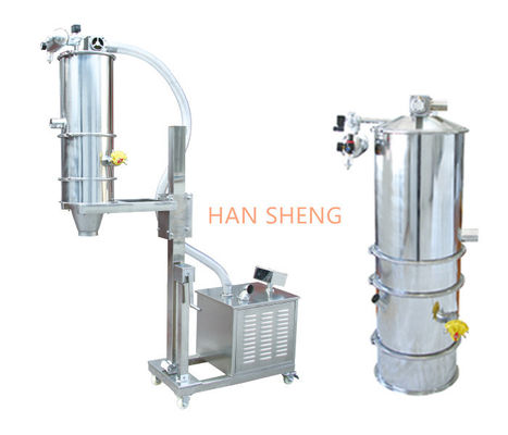 400kgh machine de alimentation de vide du granule ZKS avec des filtres