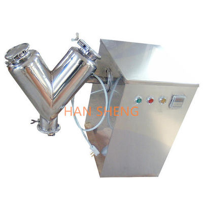 Type sec mélangeur de forme de v de poudre d'épice d'amidon du blé HV-20 pour le grain