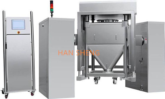 Mélangeur sec pharmaceutcal de poubelle de courrier de la poudre HZD-800 pour IBC échangeable