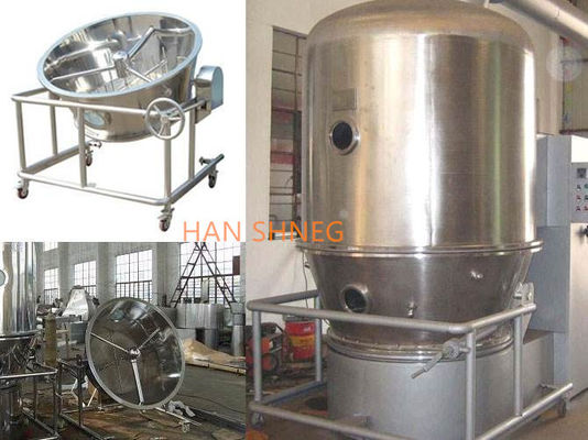 Dessiccateur liquide de lit d'ébullition de verticale de rendement élevé/machine de séchage à lit fluidisé pour le lait Juice Powder Granulator