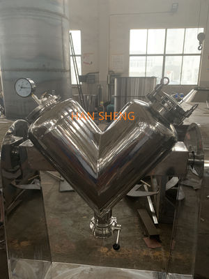 petit type du laboratoire V mélangeurs tournants avec Vacuumize en nourriture chimique pharmaceutique des fournisseurs de la Chine pour le RD