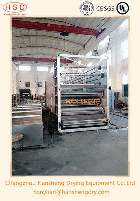 Le convoyeur industriel Mesh Belt Systems Dryer Machine pour le chanvre frais part de l'asséchage