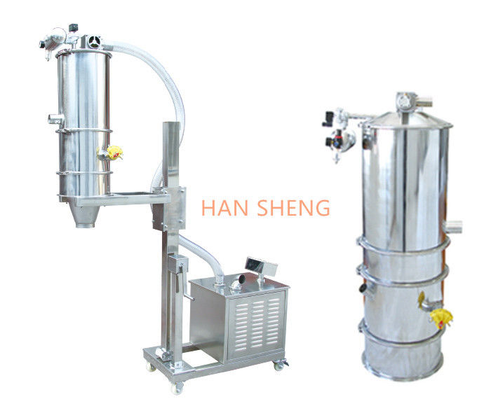 400kgh machine de alimentation de vide du granule ZKS avec des filtres