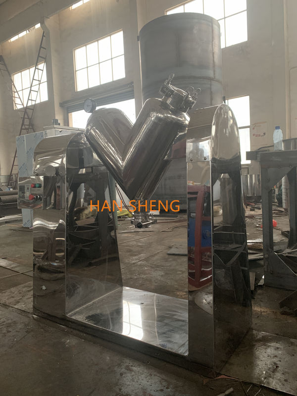 Petit type de V mélangeurs tournants avec Vacuumize dans l'industrie alimentaire chimique pharmaceutique des fournisseurs de la Chine pour le RD