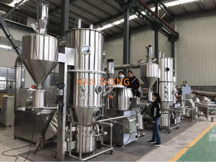 Chaîne de production automatique pharmaceutique de granulation/granulation pour des Tablettes ou capsule de fournisseur de la Chine